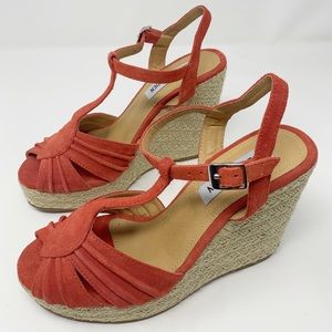 Steve Madden Mammbow Wedges 7 Espadrilles